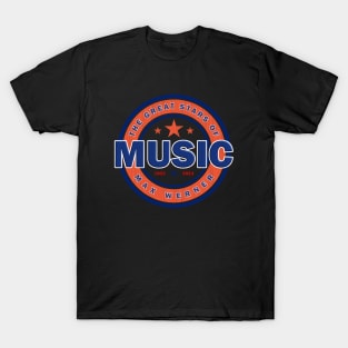Max Werner 1953 2024 Music D86 T-Shirt